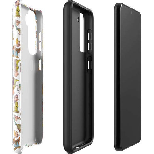 Disney Snow White Dwarfs Pattern Galaxy S22 Pro Case