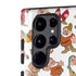Disney Snow White Dwarfs Pattern Galaxy S22 Ultra Pro Case