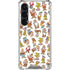 Disney Snow White Dwarfs Pattern Galaxy S23 Clear Case