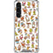 Disney Snow White Dwarfs Pattern Galaxy S23 Plus Clear Case