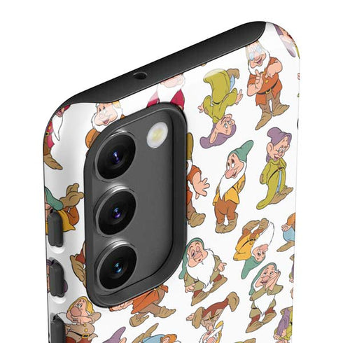 Disney Snow White Dwarfs Pattern Galaxy S23 Pro Case
