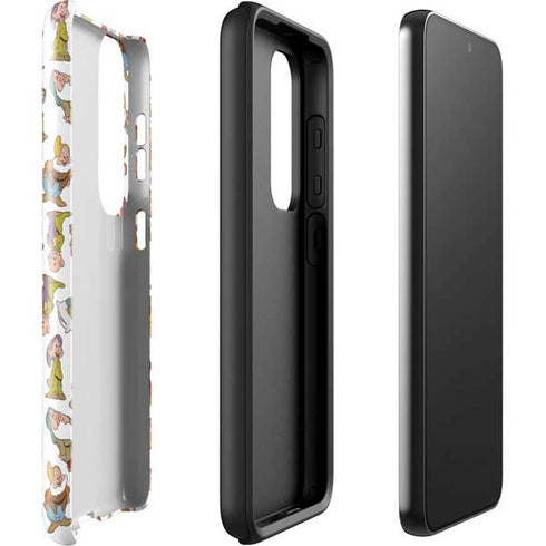 Disney Snow White Dwarfs Pattern Galaxy S23 Pro Case