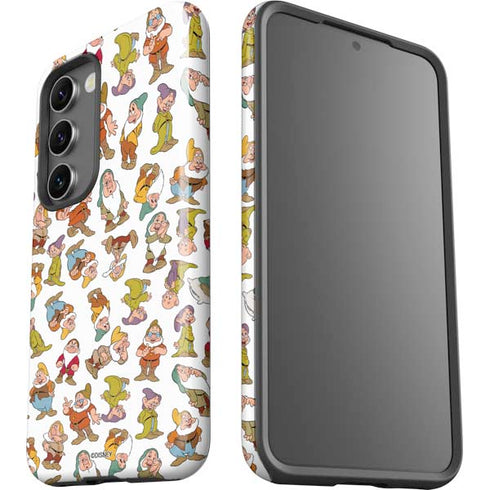 Disney Snow White Dwarfs Pattern Galaxy S23 Pro Case