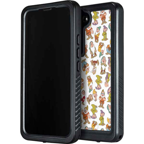 Disney Snow White Dwarfs Pattern Galaxy S23 Waterproof Case