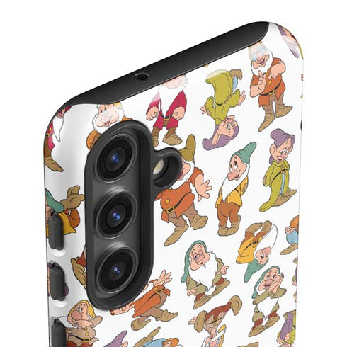 Disney Snow White Dwarfs Pattern Galaxy S24 Impact Case