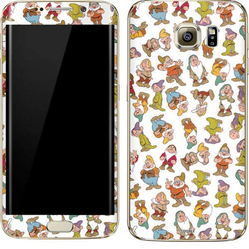 Disney Snow White Dwarfs Pattern Galaxy S7 Edge Skin