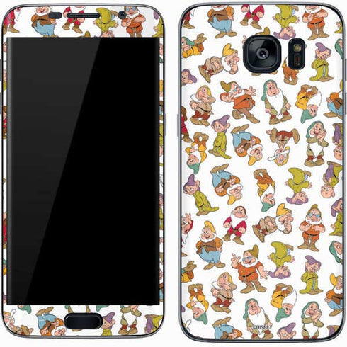Disney Snow White Dwarfs Pattern Galaxy S7 Skin