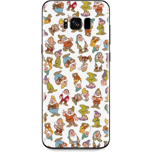 Disney Snow White Dwarfs Pattern Galaxy S8 Plus Skin