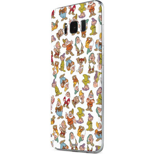 Disney Snow White Dwarfs Pattern Galaxy S8 Plus Skin