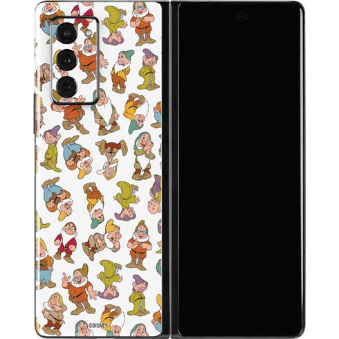 Disney Snow White Dwarfs Pattern Galaxy Z Fold2 5G Skin