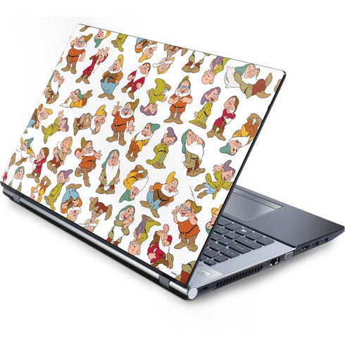 Disney Snow White Dwarfs Pattern Generic Laptop Skin