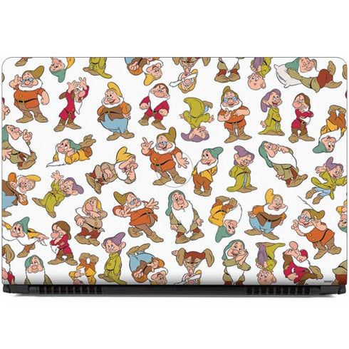 Disney Snow White Dwarfs Pattern Dell Inspiron Skin
