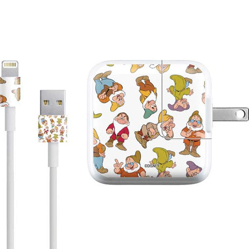 Disney Snow White Dwarfs Pattern iPad Charger (10W USB) Skin