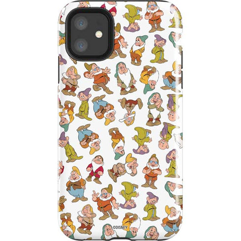 Disney Snow White Dwarfs Pattern iPhone 11 Impact Case