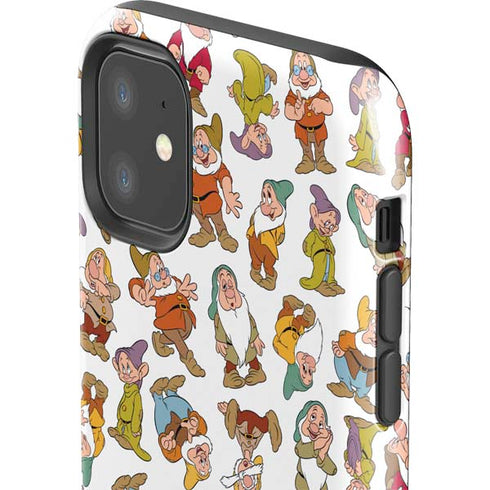 Disney Snow White Dwarfs Pattern iPhone 11 Impact Case