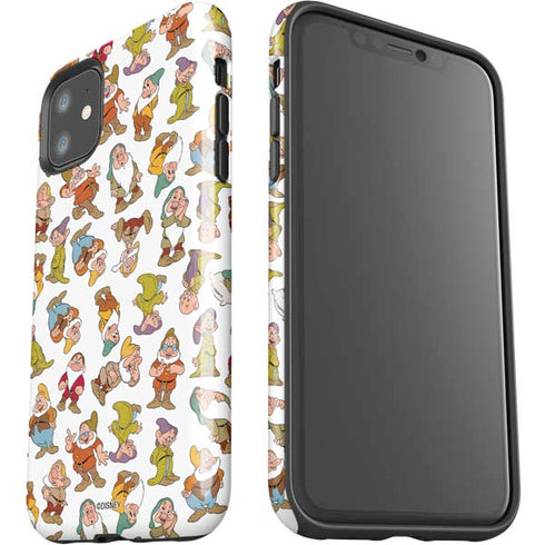 Disney Snow White Dwarfs Pattern iPhone 11 Impact Case