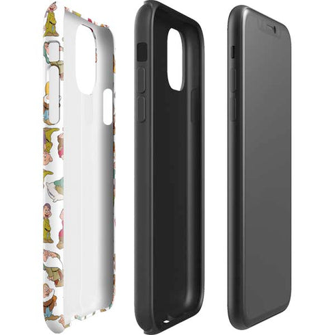 Disney Snow White Dwarfs Pattern iPhone 11 Pro Max Impact Case