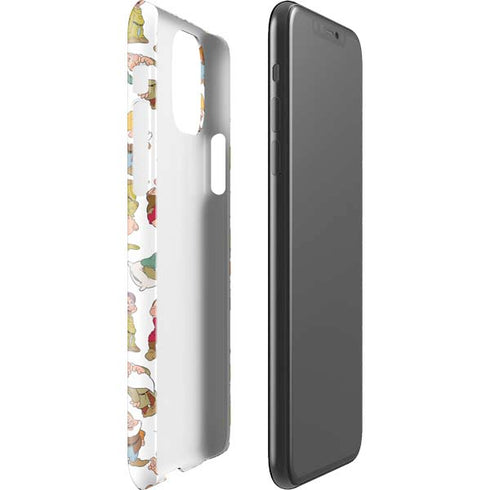 Disney Snow White Dwarfs Pattern iPhone 11 Pro Max Lite Case