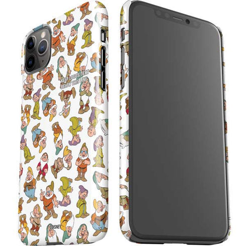 Disney Snow White Dwarfs Pattern iPhone 11 Pro Max Lite Case