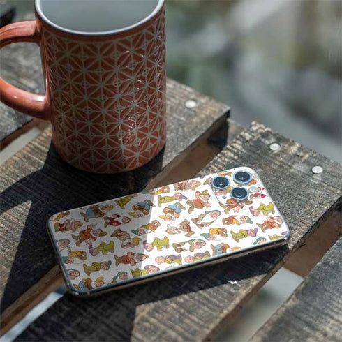 Disney Snow White Dwarfs Pattern iPhone 11 Pro Skin