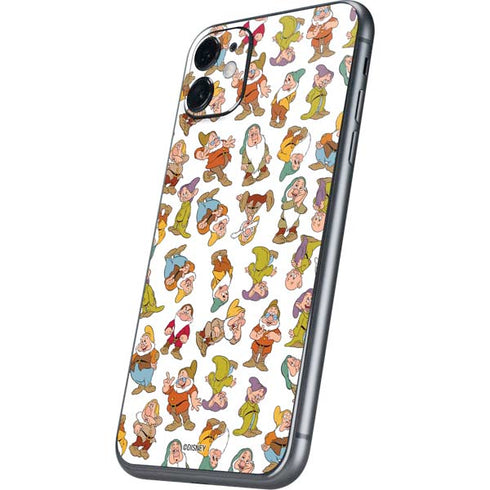 Disney Snow White Dwarfs Pattern iPhone 11 Skin