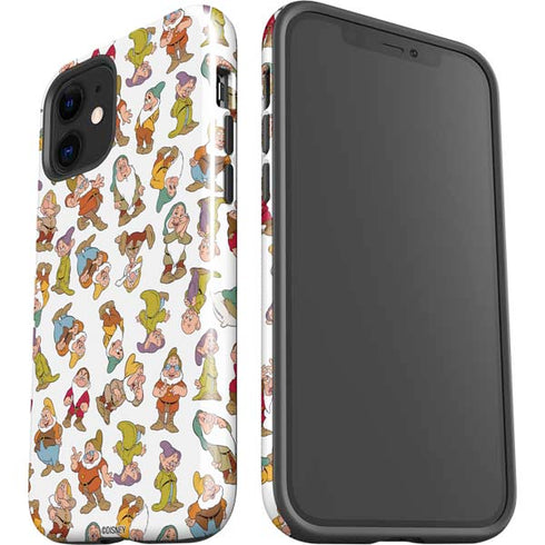 Disney Snow White Dwarfs Pattern iPhone 12 Mini Impact Case
