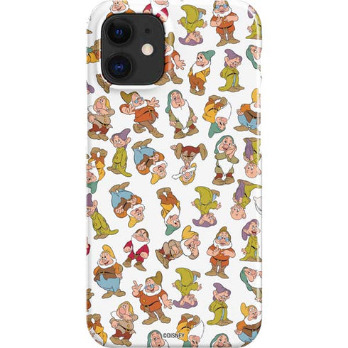 Disney Snow White Dwarfs Pattern iPhone 12 Mini Lite Case