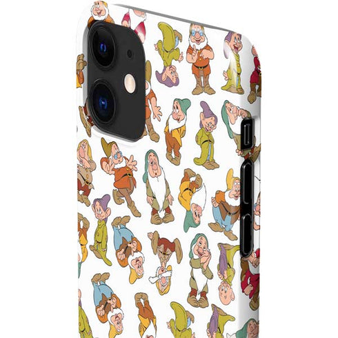 Disney Snow White Dwarfs Pattern iPhone 12 Mini Lite Case