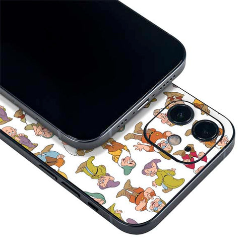Disney Snow White Dwarfs Pattern iPhone 12 Mini Skin