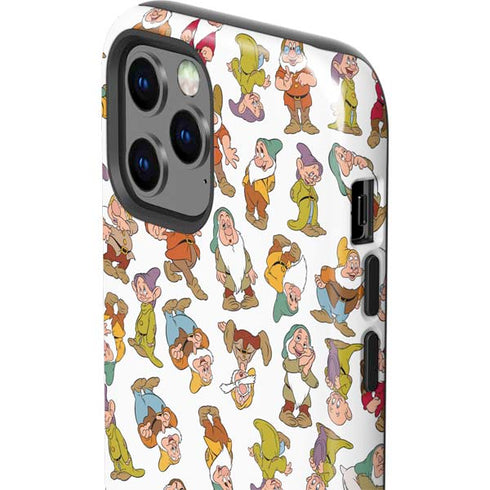 Disney Snow White Dwarfs Pattern iPhone 12 Pro Impact Case