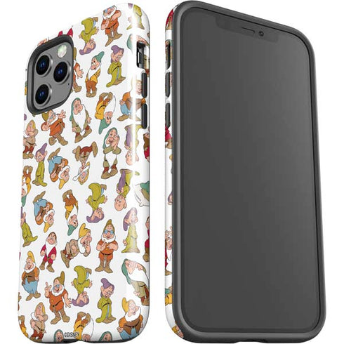 Disney Snow White Dwarfs Pattern iPhone 12 Pro Impact Case