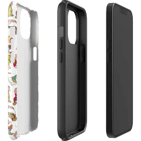 Disney Snow White Dwarfs Pattern iPhone 13 Impact Case