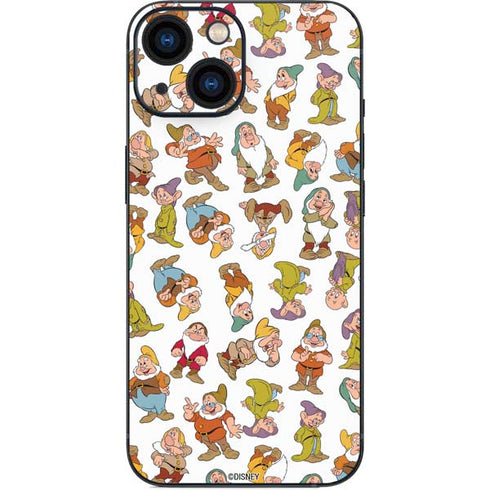 Disney Snow White Dwarfs Pattern iPhone 13 Mini Skin