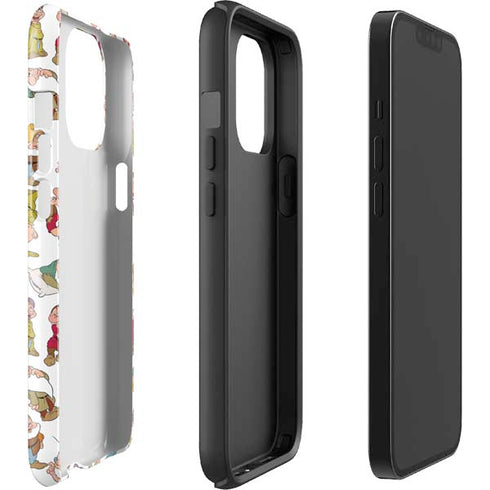 Disney Snow White Dwarfs Pattern iPhone 13 Pro Max Impact Case