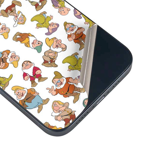 Disney Snow White Dwarfs Pattern iPhone 14 Plus Skin