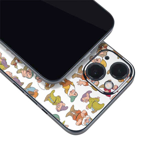 Disney Snow White Dwarfs Pattern iPhone 14 Plus Skin