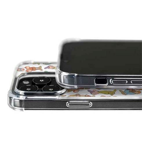 Disney Snow White Dwarfs Pattern iPhone 14 Pro MagSafe Case