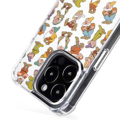 Disney Snow White Dwarfs Pattern iPhone 14 Pro Max MagSafe Case