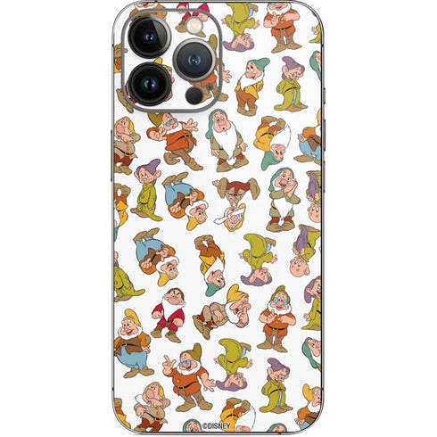 Disney Snow White Dwarfs Pattern iPhone 14 Pro Max Skin