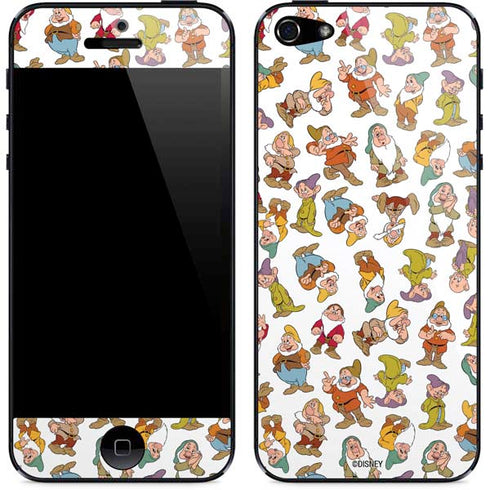 Disney Snow White Dwarfs Pattern iPhone 5/5s/5SE Skin