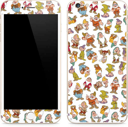 Disney Snow White Dwarfs Pattern iPhone 6/6s Plus Skin