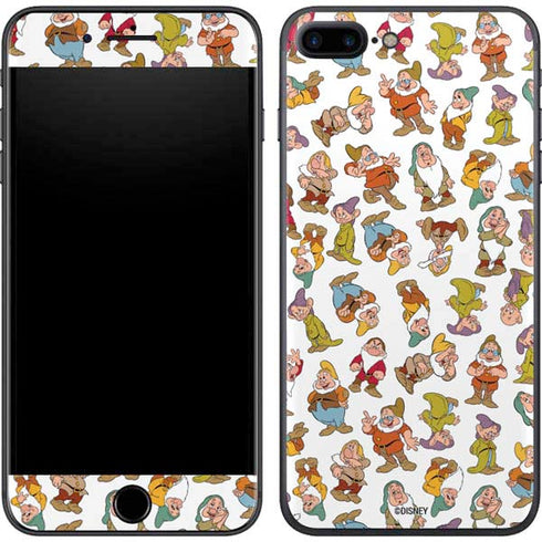 Disney Snow White Dwarfs Pattern iPhone 8 Plus Skin