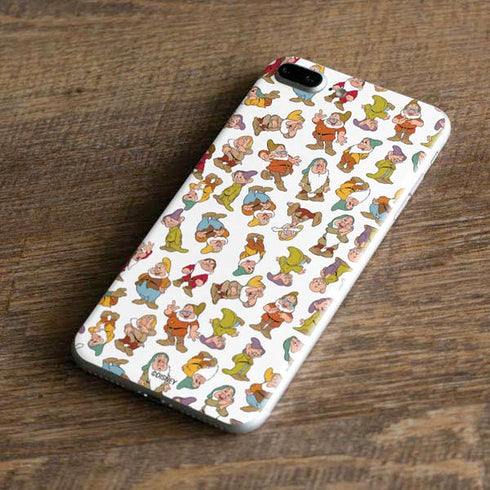 Disney Snow White Dwarfs Pattern iPhone 8 Plus Skin