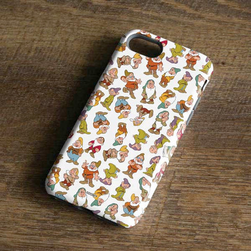 Disney Snow White Dwarfs Pattern iPhone 8 Pro Case