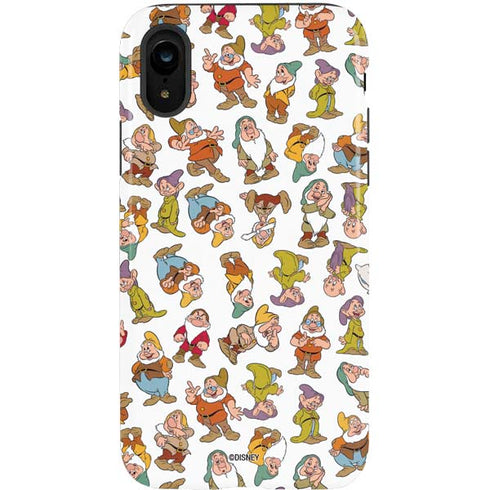 Disney Snow White Dwarfs Pattern iPhone XR Pro Case