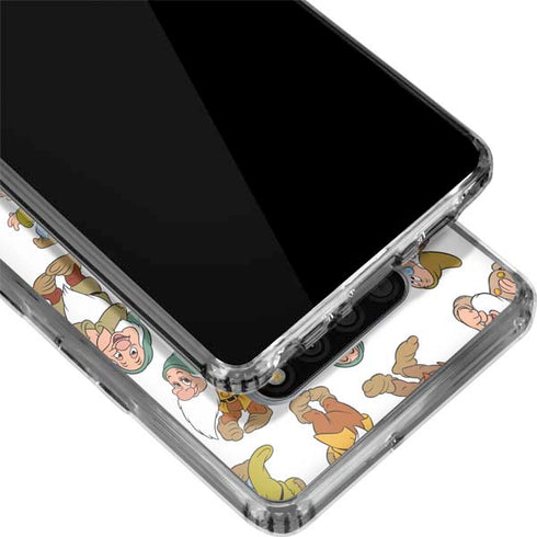 Disney Snow White Dwarfs Pattern LG Stylo 6 Clear Case