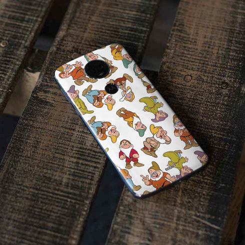Disney Snow White Dwarfs Pattern Moto E5 Plus Skin
