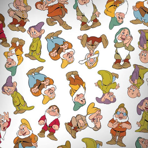 Disney Snow White Dwarfs Pattern Moto G6 Skin