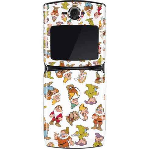 Disney Snow White Dwarfs Pattern Motorola RAZR Skin