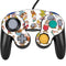 Disney Snow White Dwarfs Pattern Nintendo GameCube Controller Skin